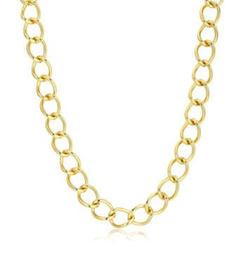 S'Agapõ Izrazita pozlačena ogrlica za ženske Chunky SHK30