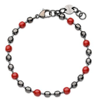 S'Agapõ Moška jeklena zapestnica iz perl Ripple SRP69