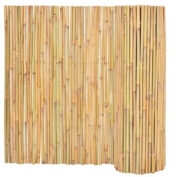 Vidaxl Ograja iz bambusa 300x100 cm