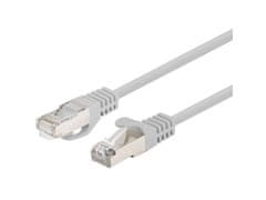 Lanberg PATCHCORD CAT.6 FTP, Ethernet FLUKE PASSED LANBERG omrežni kabel Siva 10 szt 0,25 m