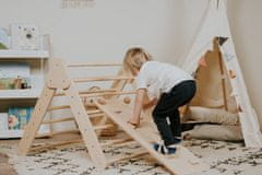 SportBaby Pikler - Letvenik 2v1 - Natur