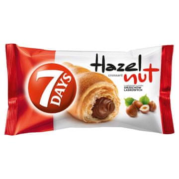 Mondelez 7 Days rogljiček z lešnikovim nadevom 60 g