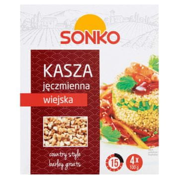 shumee Sonko ječmenov zdrob 400 g (4 x 100 g)
