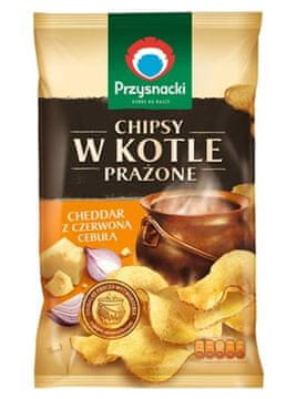 shumee Przysnacki krompirjevi čips, pražen čedar z rdečo čebulo 125 g