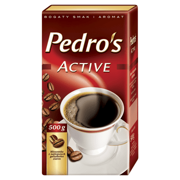 shumee Pedro's Active mleta kava 500 g
