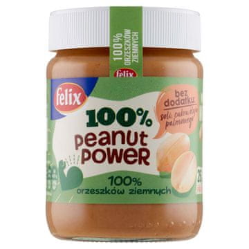 shumee Felix Peanut Power 100% arašidova pasta 350 g