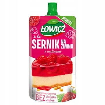 Agros Łowicz sladica a la sirova torta s hladnimi malinami 100 g