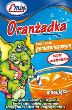 shumee Emix gazirana pijača z okusom pomaranče 16 g