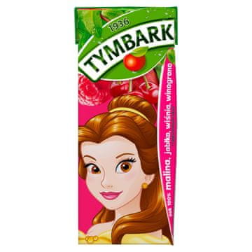 shumee Sok Tymbark 100% malina, jabolko, češnja in grozdje 200 ml