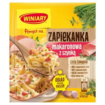 Nestlé Ideja za Winiary ... Testeninska enolončnica s šunko 35 g