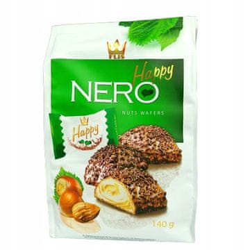 shumee Flis Happy Nero oblati z oreščki 140 g
