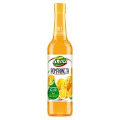 Agros Łowicz Prehransko dopolnilo sirup z okusom pomaranče 400 ml