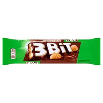 Mondelez 3Bit mlečna čokolada z oreščkovim nadevom in piškotom 46 g