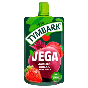 shumee Tymbark Vega jabolčna pesa jagodni mousse 100 g