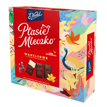 shumee E. Wedel Ptasie vanilijevo mleko v temni čokoladi 340 g