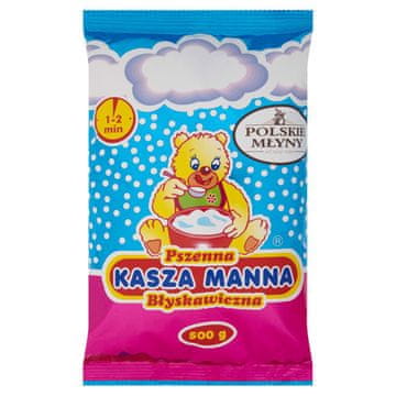 shumee Polish Mills instant pšenični zdrob 500 g