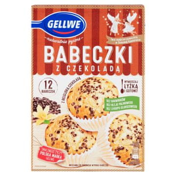 shumee Gellwe mešanica za peko čokoladnih mafinov 290 g