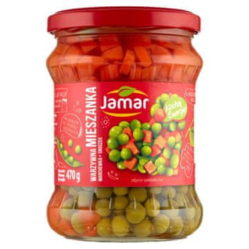 shumee Jamar mešanica zelenjave korenje in grah 470 g