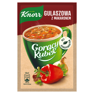 UNILEVER Knorr Hot Cup golažna juha z rezanci 16 g