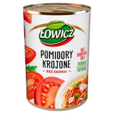 Agros Łowicz olupljen sesekljan paradižnik 400 g