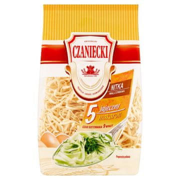 shumee Czaniecki testenine 5 jajc, valjane v nit 250 g