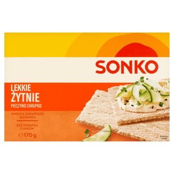 shumee Sonko lahki rženi hrustljavi kruhki 170 g
