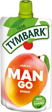 shumee Tymbark 100% mango jabolko banana mousse 120 g