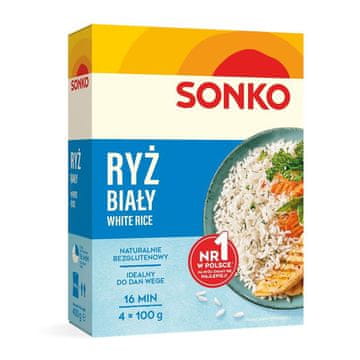 shumee Sonko beli riž 400 g (4 x 100 g)
