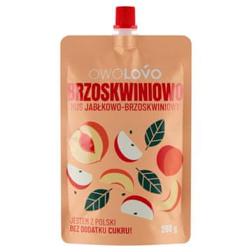 shumee Owolovo breskve Jabolčno-breskov mousse 200 g