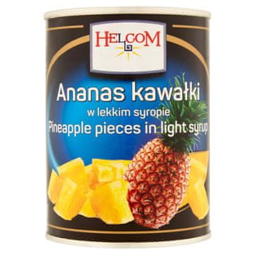 shumee Helcom Koščki ananasa v lahkem sirupu 565 g