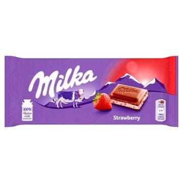 Mondelez Milka Jagodna mlečna čokolada 100 g