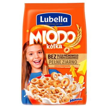 shumee Lubella Mlekołaki Honey Rings Žitni obročki z medom 500 g