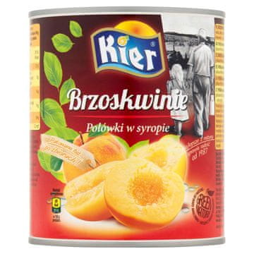 Kier Kier polovice breskev v sirupu 820 g