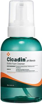 MISSHA Cicadin pH Blemish globinsko čistilna pena (Bubble Foam Cleanser) 250 ml