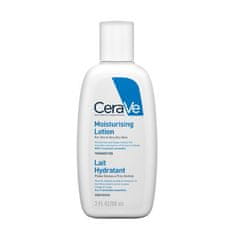 CeraVe Vlažilni losjon za telo in obraz za suho do zelo suho kožo Vlažilni losjoni (Moisturising Lotion) 88 ml