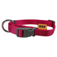 BAFPET Ovratnica BAF najlon fuksija 1,5x30-50cm
