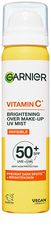 Garnier Razsvetljujoča meglica nad ličili UV Mist SPF 50+ Vitamin C 75 ml
