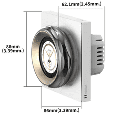 AQARA DS-K01D pametni kontrolnik s zaslonom V1