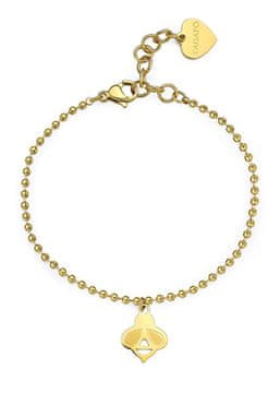 S'Agapõ Igriva pozlačena zapestnica s čebelico Smile SSM018