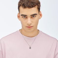 S'Agapõ Jeklena moška ogrlica Compass Charisma SHS05