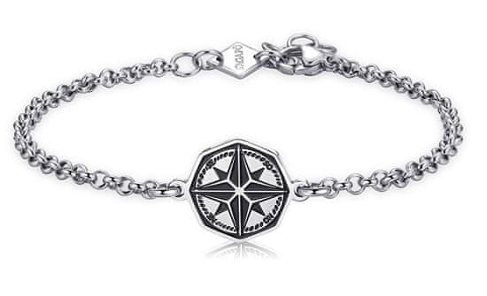 S'Agapõ Moška jeklena zapestnica Compass Charisma SHS15