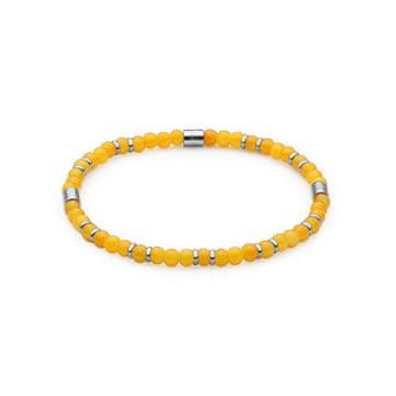 S'Agapõ Elastična zapestnica s perlami Madera SAD11