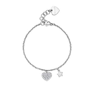 S'Agapõ Jeklena zapestnica z obeski Aurora SAR26