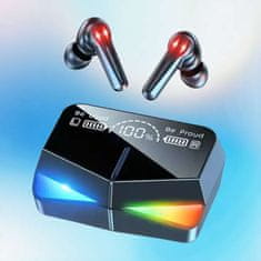 VYZIO® Brezžične slušalke z etuijem za shranjevanje | BASSBUDS