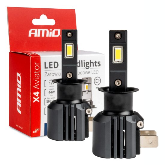 AMIO LED KIT X4-series AVIATOR H3 6500K max 44W