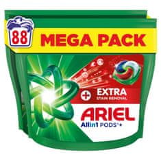 Ariel Extra Clean Allin1+, kapsule za pranje perila, 88 pranj