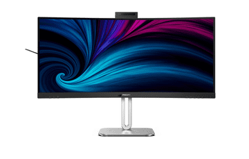 Philips 34B2U6603CH/00 monitor, 86,36 cm, VA, WQHD, ukrivljen, črn
