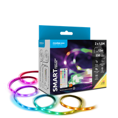 Modee LED pametni (daljinski) trak 12W IP20 +senzor 2700K+RGB (280 lumnov) 2x1,5M