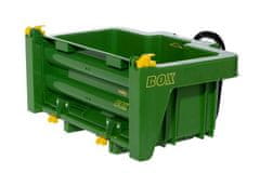 Rolly Toys Škatla za shranjevanje za traktor zelene barve