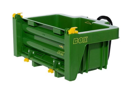 Rolly Toys Škatla za shranjevanje za traktor zelene barve
